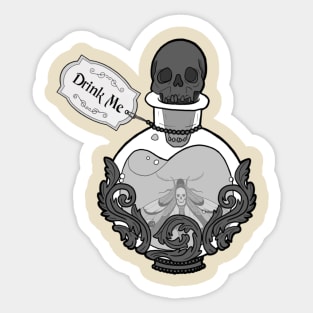 Drink me Sticker